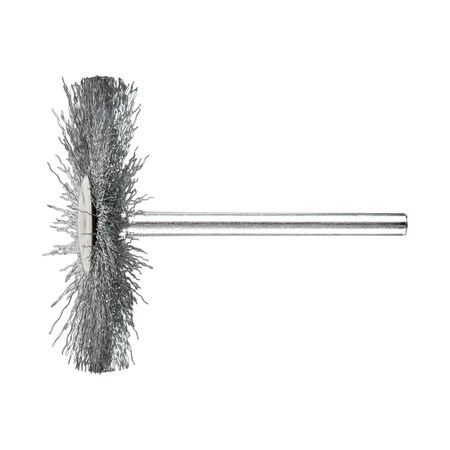 Pferd Mini Mtd Wheel, .005CSWire, 1/8"Stm, 1-1/2 83206